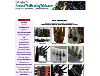 aroundthebeadingtable.com screenshot