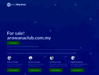arowanaclub.com.my screenshot