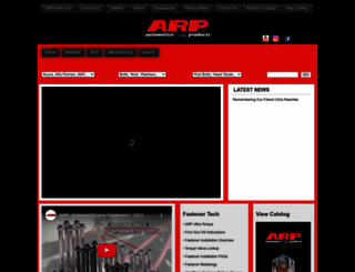 arp-bolts.com screenshot
