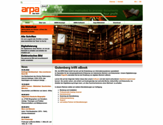 arpa.ch screenshot
