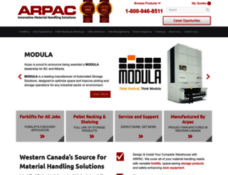 arpac.ca screenshot