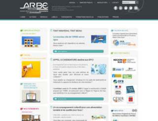 arpe-paca.org screenshot