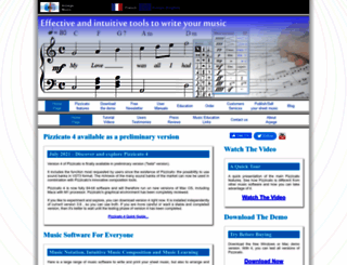 arpegemusic.com screenshot