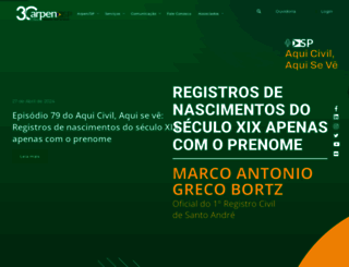 arpensp.org.br screenshot