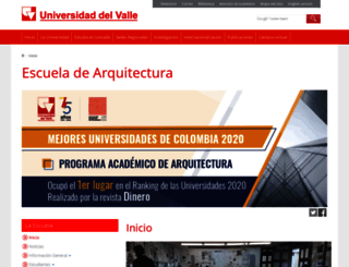 arquitectura.univalle.edu.co screenshot