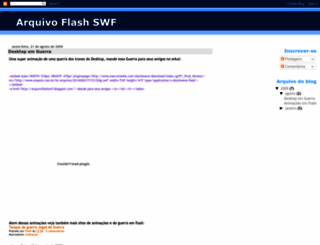 arquivoflashswf.blogspot.com screenshot