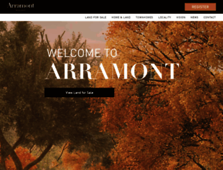 arramont.com.au screenshot