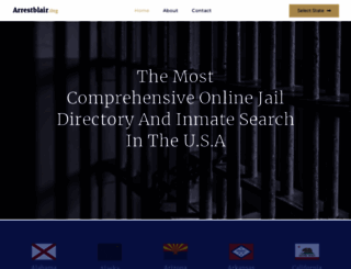 arrestblair.org screenshot