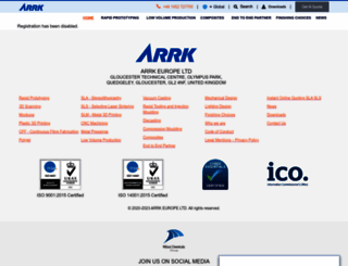 arrkprototyping.com screenshot