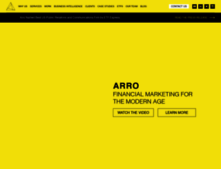 arrocomm.com screenshot