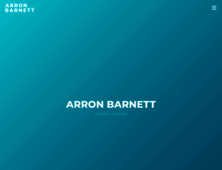 arronbarnett.com screenshot