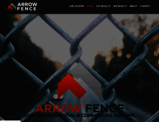 arrow-fence.com screenshot
