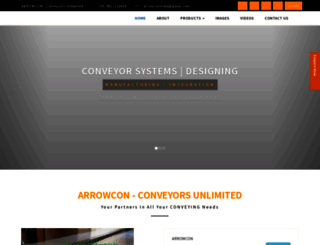 arrowconindia.com screenshot