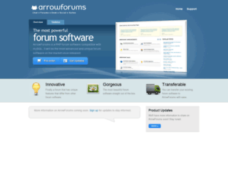 arrowforums.com screenshot