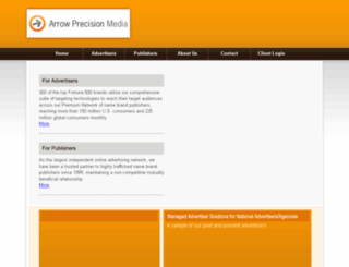 arrowprecisionmedia.com screenshot
