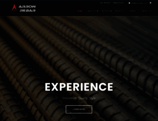 arrowrebar.com screenshot