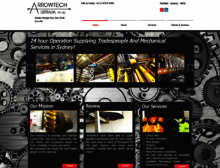 arrowtechaustralia.com.au screenshot
