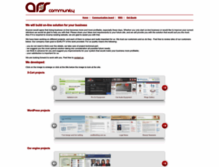 arscommunity.com screenshot