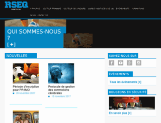 arsemontreal.com screenshot