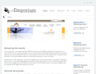 arsemporium.com screenshot
