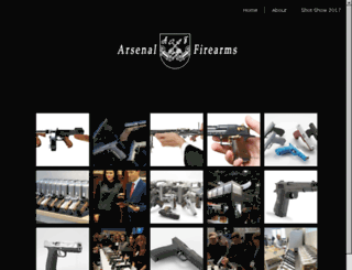 arsenalfirearms.com screenshot