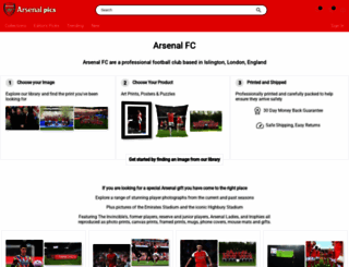 arsenalpics.com screenshot