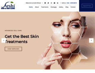 arshiclinic.com screenshot