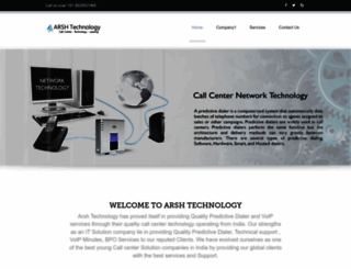 arshtechnology.in screenshot