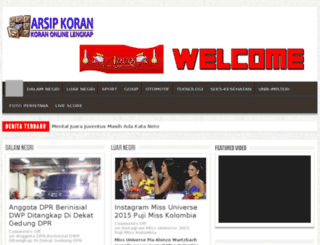 arsipkoran.com screenshot