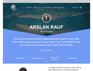 arslanrauf.com screenshot