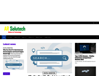arsolutech.com screenshot