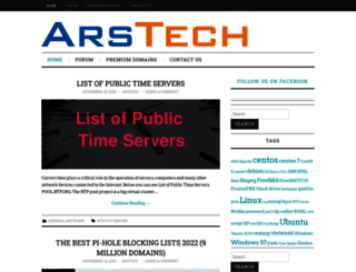 arstech.net screenshot