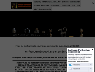 art-afric.com screenshot