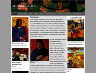 art-gauguin.com screenshot