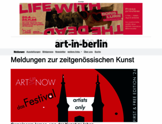 art-in-berlin.de screenshot