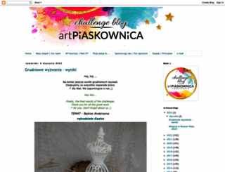 art-piaskownica.blogspot.com screenshot