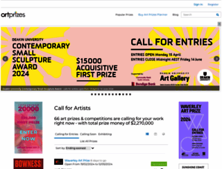 art-prizes.com screenshot