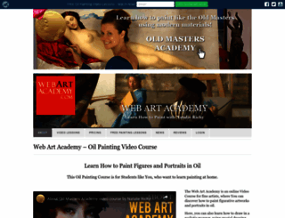 art.webartacademy.com screenshot