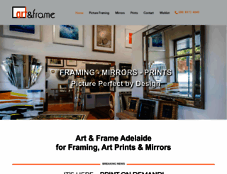 artandframe.com.au screenshot