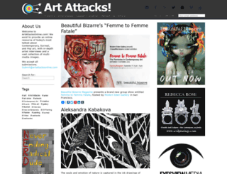 artattacksonline.com screenshot