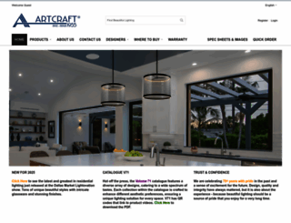 artcraftlighting.com screenshot
