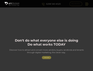 artdivision.co.uk screenshot