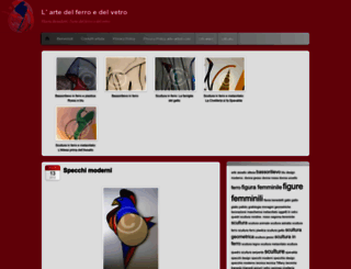 arte-ferro-vetro.com screenshot