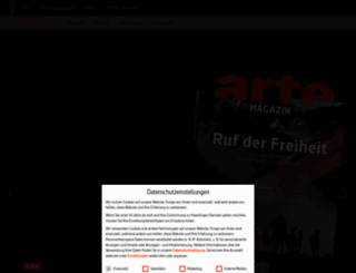 arte-magazin.de screenshot