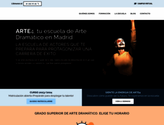 arte4.com screenshot