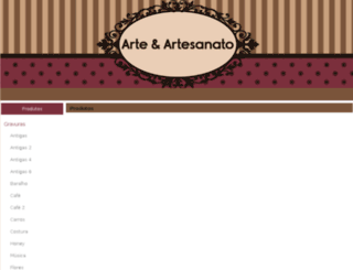 arteartesanato.com screenshot