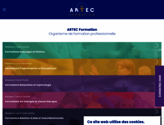 artec-formation.fr screenshot