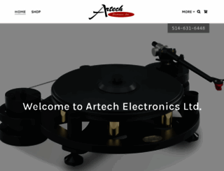 artech-electronics.com screenshot