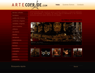 artecofrade.com screenshot