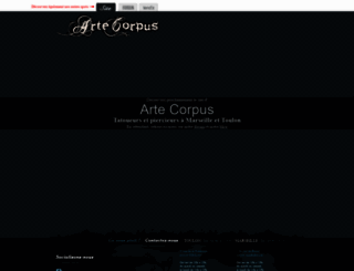 artecorpus.fr screenshot